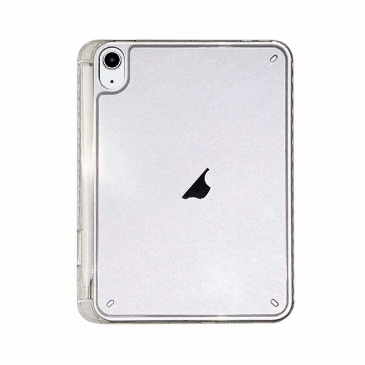Étui hybride en TPU acrylique transparent avec emplacement pour stylet, pour iPad mini 6/mini 2024, iPad Pro 12.9 2022/2020/2018, iPad Pro 11 2022/2020/2018, iPad 10e génération 10.9 2022, iPad Air 2022/2020 10.9, iPad 10.2 2021/2020/10.5