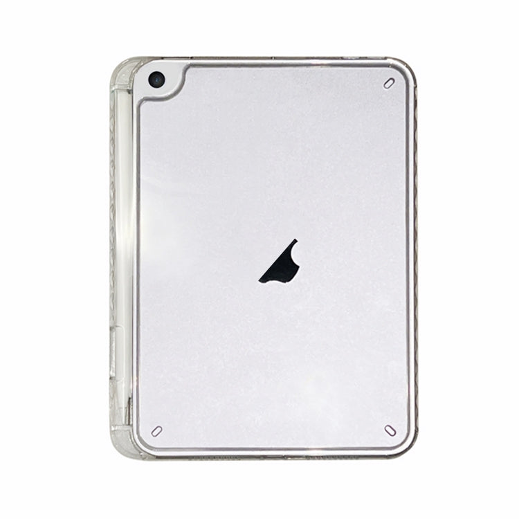 Étui hybride en TPU acrylique transparent avec emplacement pour stylet, pour iPad mini 6/mini 2024, iPad Pro 12.9 2022/2020/2018, iPad Pro 11 2022/2020/2018, iPad 10e génération 10.9 2022, iPad Air 2022/2020 10.9, iPad 10.2 2021/2020/10.5