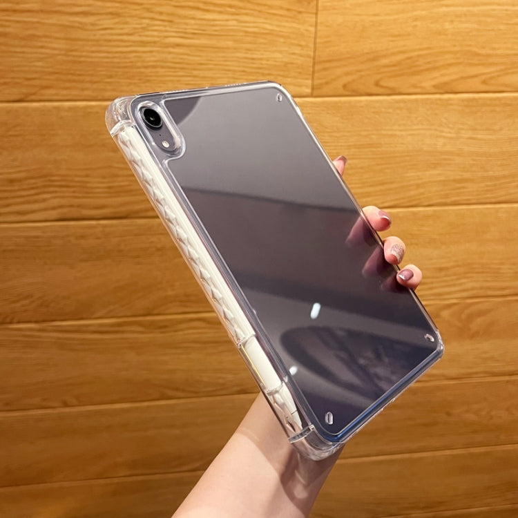 Étui hybride en TPU acrylique transparent avec emplacement pour stylet, pour iPad mini 6/mini 2024, iPad Pro 12.9 2022/2020/2018, iPad Pro 11 2022/2020/2018, iPad 10e génération 10.9 2022, iPad Air 2022/2020 10.9, iPad 10.2 2021/2020/10.5