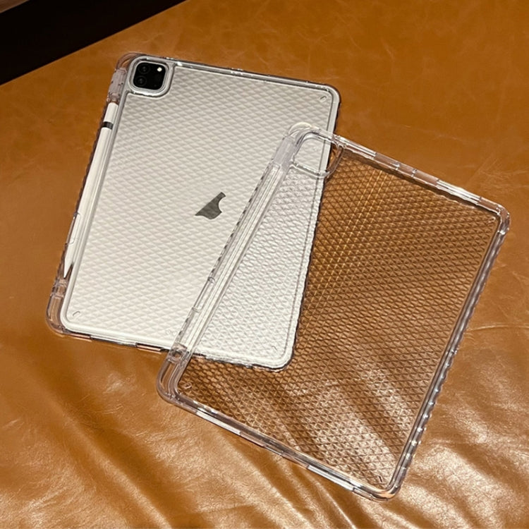 Diamond Texture Acrylic Hybrid TPU Tablet Case, For iPad Pro 11 2022 / 2020 / 2018, For iPad 10th Gen 10.9 2022, For iPad Air 2022 / 2020 10.9, For iPad 10.2 2021 / 2020 / 10.5, For iPad 9.7 2018 / 2017 / Air 2/ Air