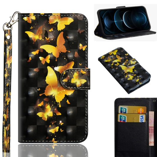 3D painting horizontal flip leather case with card slots for Xiaomi Redmi 9