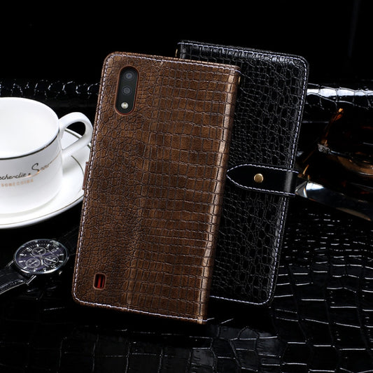 Card slot wallet leather case Samsung Galaxy Note20 crocodile embossed texture