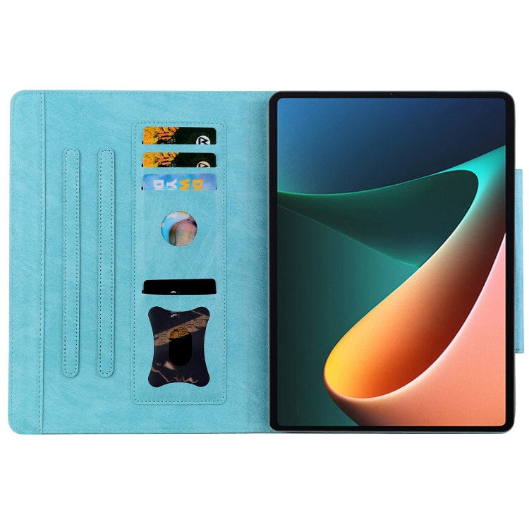 Cat Buckle Leather Tablet Case