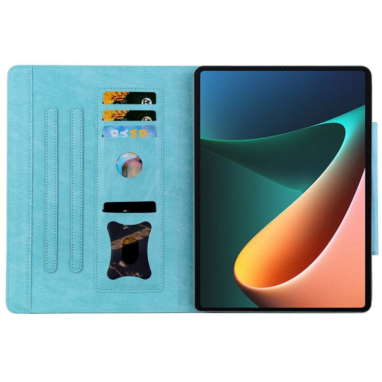 Cat Buckle Leather Tablet Case