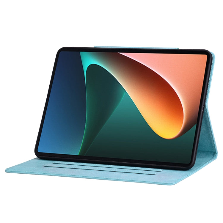 Cat Buckle Leather Tablet Case