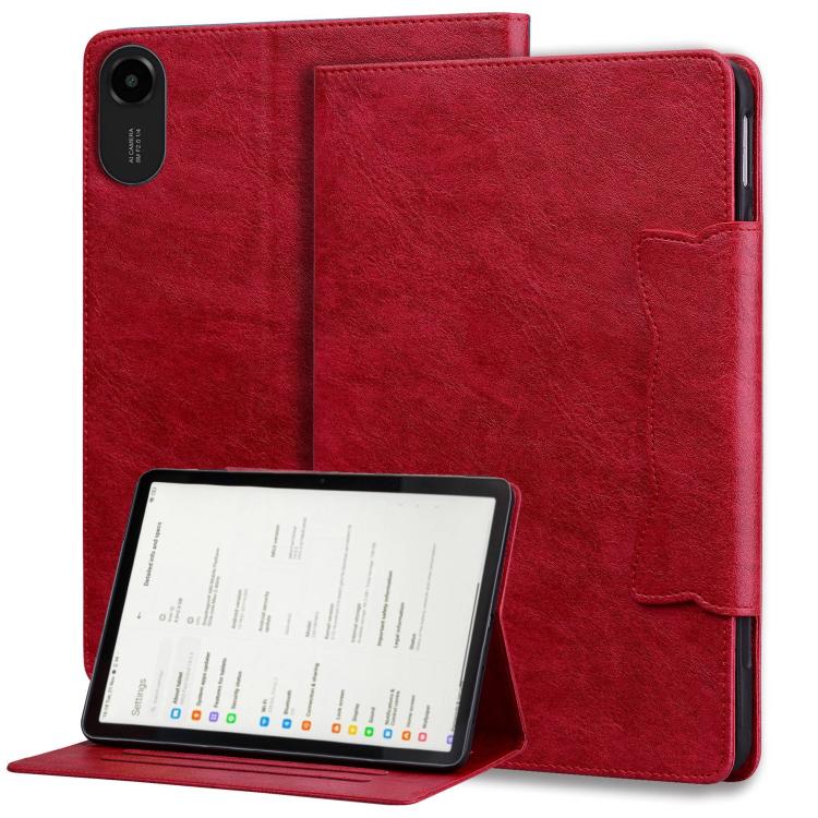 Cat Buckle Leather Tablet Case