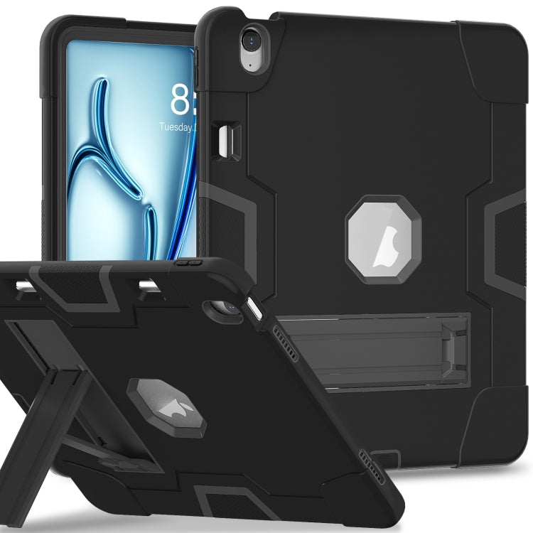 Étui pour tablette PC en silicone acrylique de couleur contrastée avec support, série 1