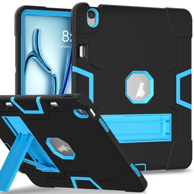 Étui pour tablette PC en silicone acrylique de couleur contrastée avec support, série 1