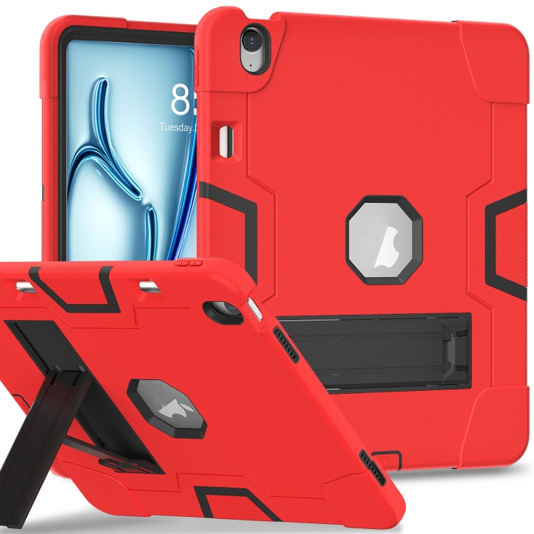 Étui pour tablette PC en silicone acrylique de couleur contrastée avec support, série 1