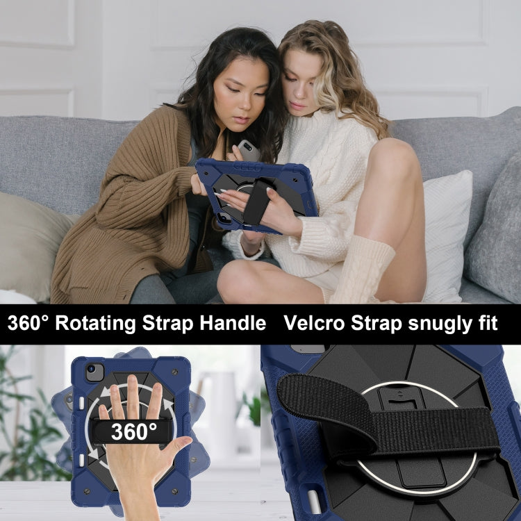 Contrast Color Robot Silicone Hybrid PC Tablet Case