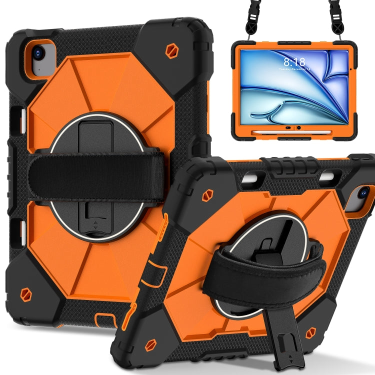 Contrast Color Robot Silicone Hybrid PC Tablet Case