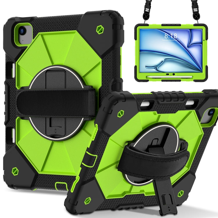 Contrast Color Robot Silicone Hybrid PC Tablet Case