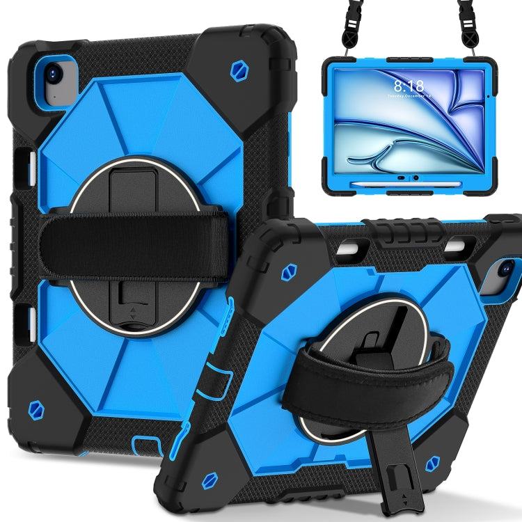 Contrast Color Robot Silicone Hybrid PC Tablet Case