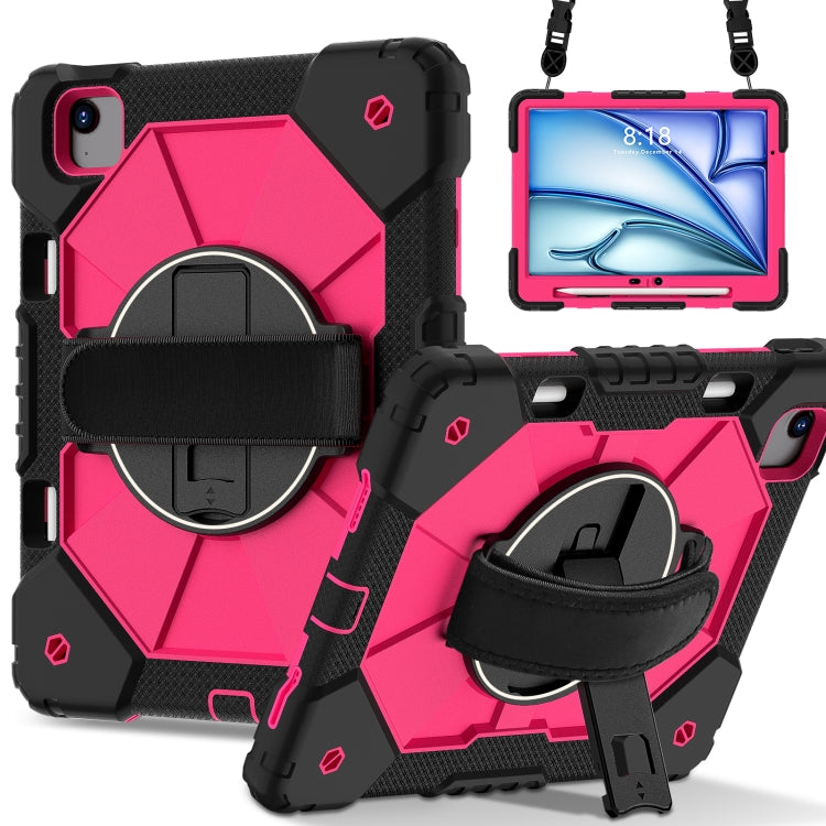 Contrast Color Robot Silicone Hybrid PC Tablet Case