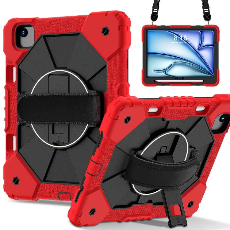 Contrast Color Robot Silicone Hybrid PC Tablet Case