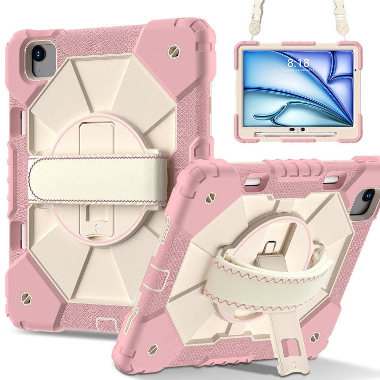 Contrast Color Robot Silicone Hybrid PC Tablet Case