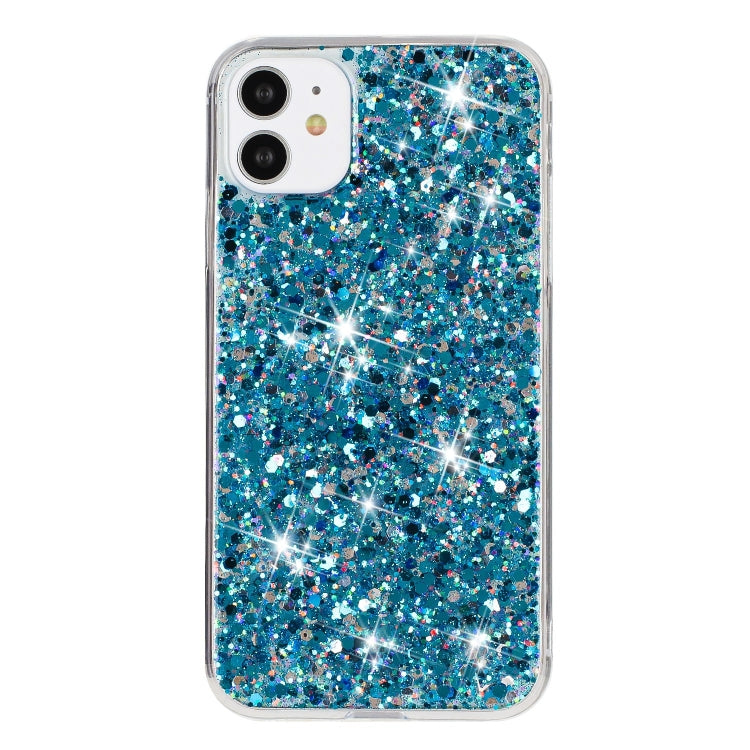 Coque de téléphone en TPU à paillettes transparentes, série 1