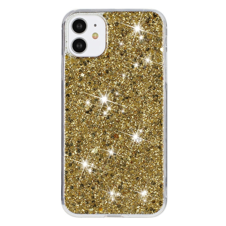 Coque de téléphone en TPU à paillettes transparentes, série 1
