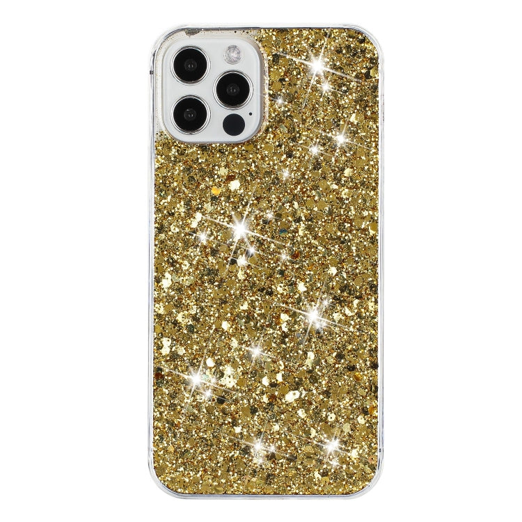 Coque de téléphone en TPU à paillettes transparentes, série 1