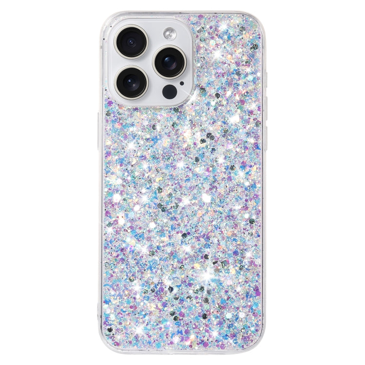 Coque de téléphone en TPU à paillettes transparentes, série 1