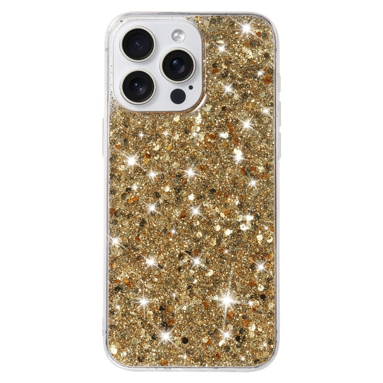 Coque de téléphone en TPU à paillettes transparentes, série 1