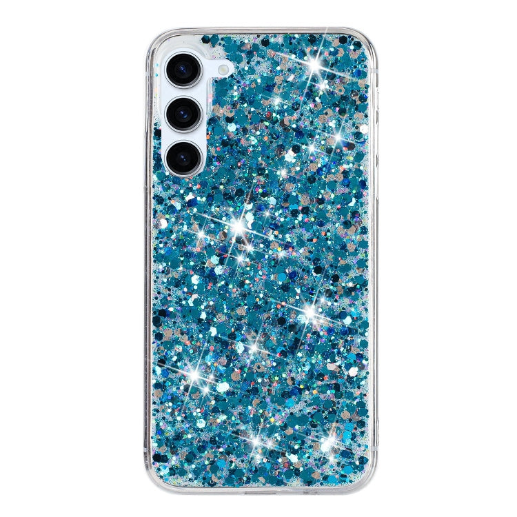 Coque de téléphone en TPU à paillettes transparentes, série 1