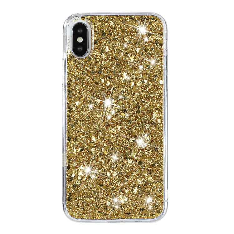 Coque de téléphone en TPU à paillettes transparentes, série 1