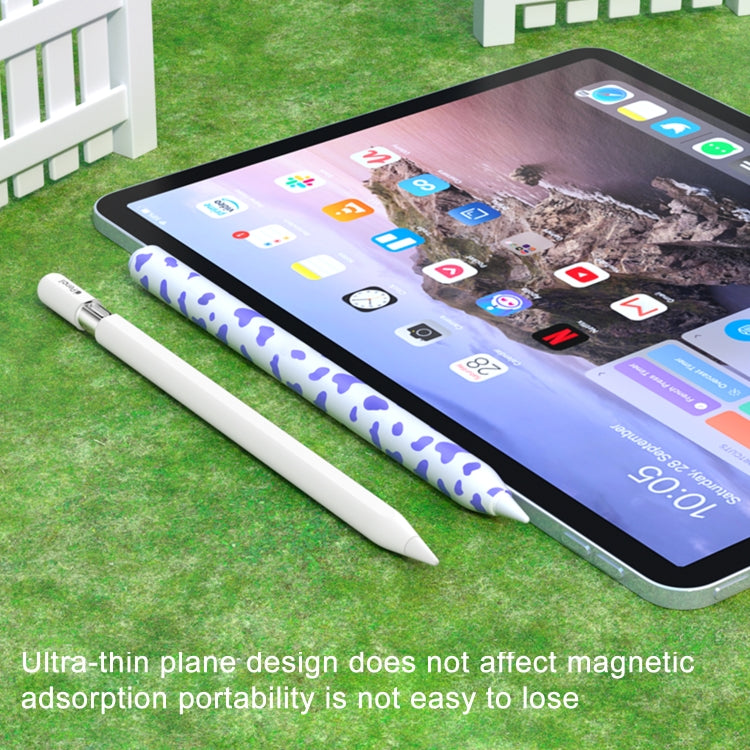 Cow Pattern Stylus Silicone Protective Cover, For Apple Pencil USB-C, For Apple Pencil 1