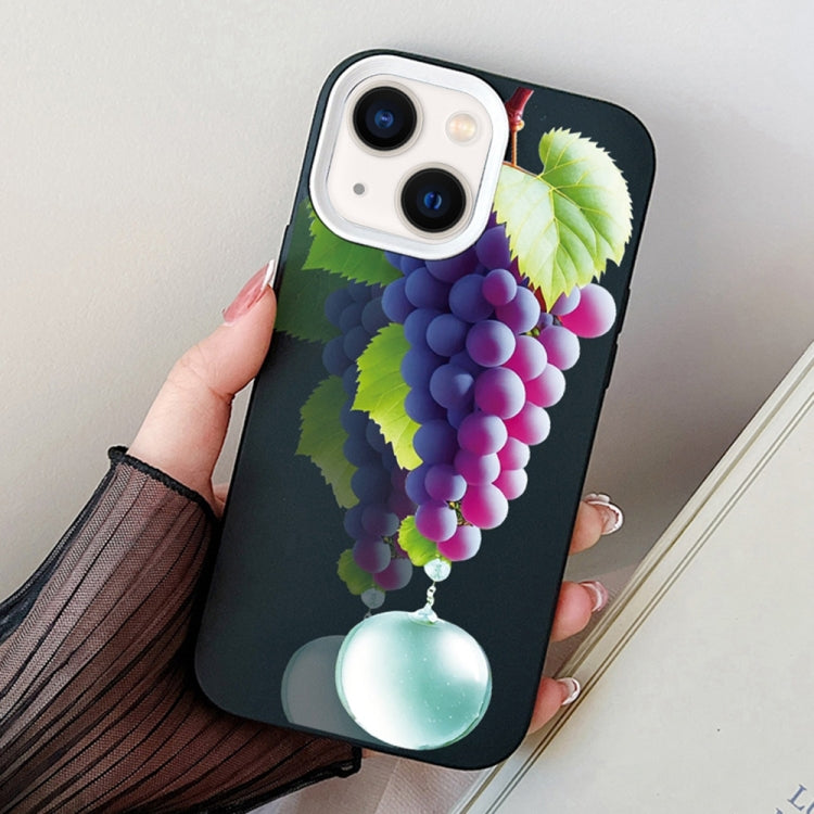 Grape Pattern PC Hybrid TPU Phone Case