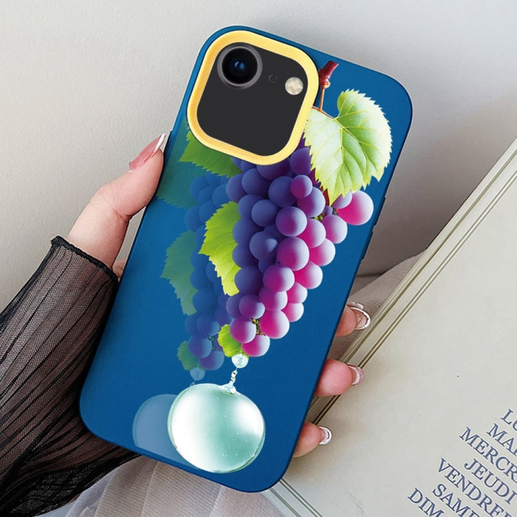 Grape Pattern PC Hybrid TPU Phone Case, For iPhone 14 Pro, For iPhone 14 Pro Max, For iPhone 7 / 8 / SE 2022