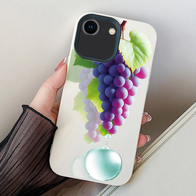 Grape Pattern PC Hybrid TPU Phone Case