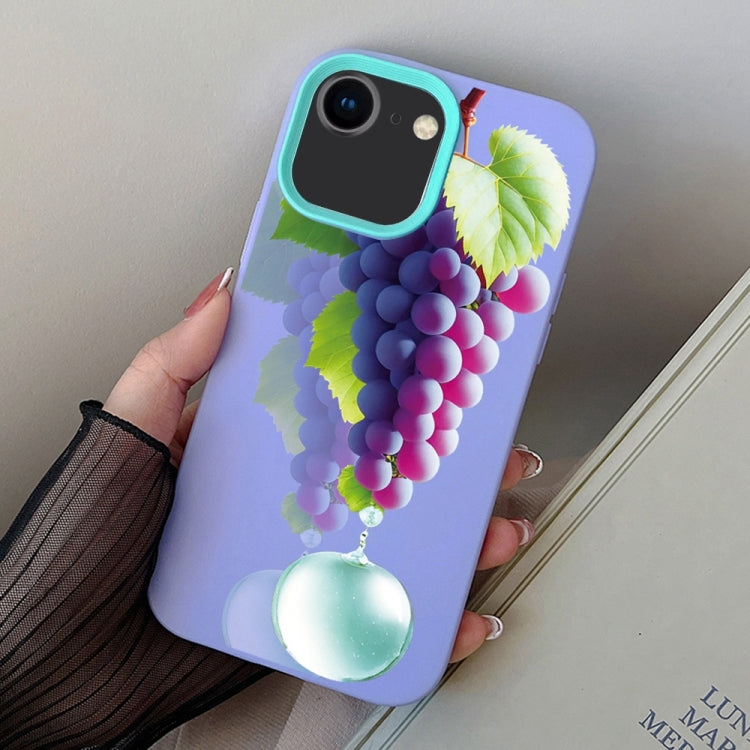 Grape Pattern PC Hybrid TPU Phone Case, For iPhone 14 Pro, For iPhone 14 Pro Max, For iPhone 7 / 8 / SE 2022
