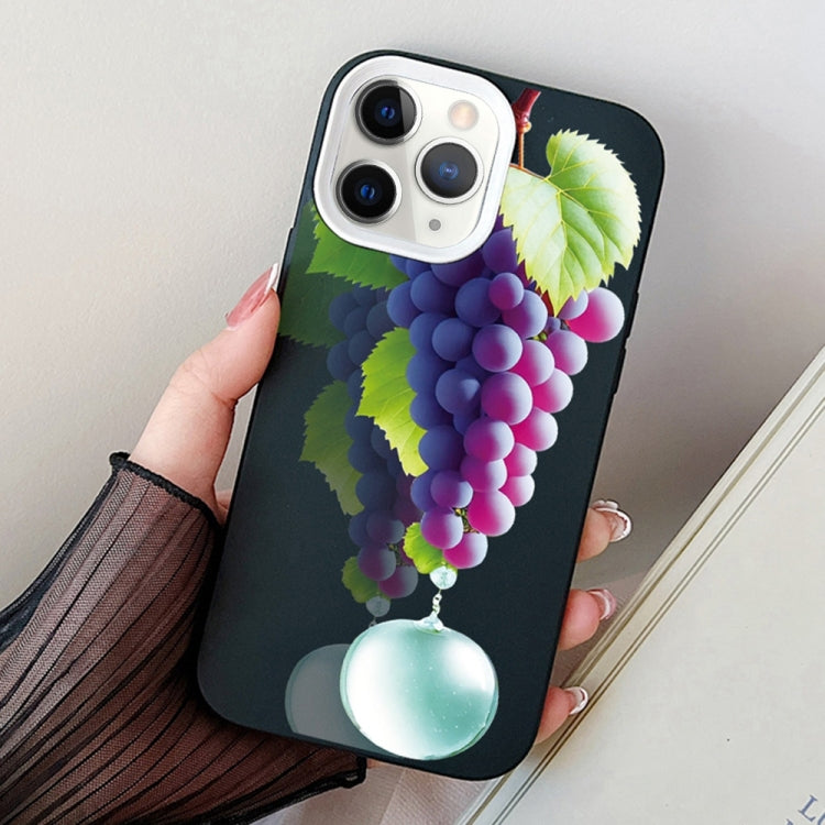 Grape Pattern PC Hybrid TPU Phone Case