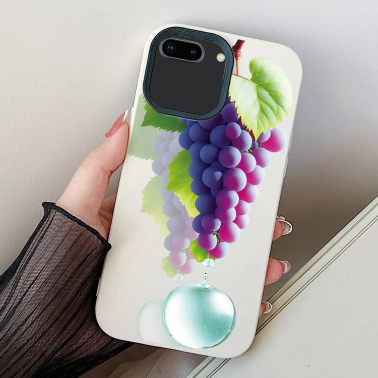 Grape Pattern PC Hybrid TPU Phone Case