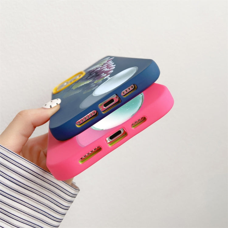 Grape Pattern PC Hybrid TPU Phone Case, For iPhone 13 Pro Max, For iPhone 13 Pro, For iPhone 13