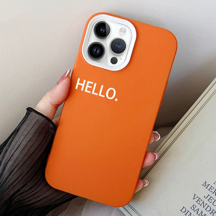 HELLO Word PC Hybrid TPU Phone Case, For iPhone 14 Pro, For iPhone 14 Pro Max, For iPhone 7 / 8 / SE 2022