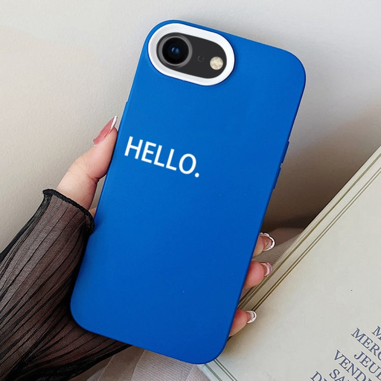 HELLO Word PC Hybrid TPU Phone Case, For iPhone 14 Pro, For iPhone 14 Pro Max, For iPhone 7 / 8 / SE 2022