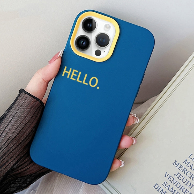 HELLO Word PC Hybrid TPU Phone Case, For iPhone 13 Pro Max, For iPhone 13 Pro, For iPhone 13
