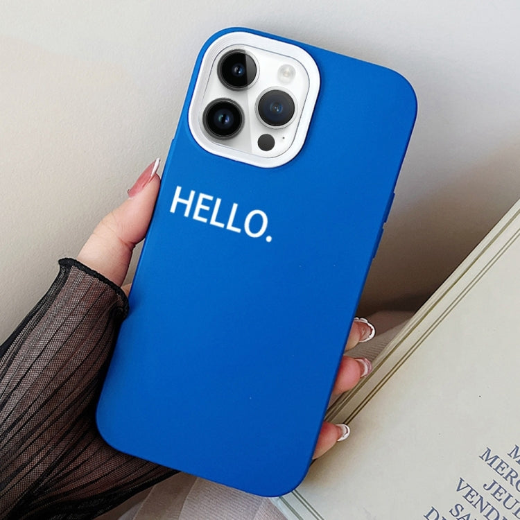 HELLO Word PC Hybrid TPU Phone Case, For iPhone 13 Pro Max, For iPhone 13 Pro, For iPhone 13
