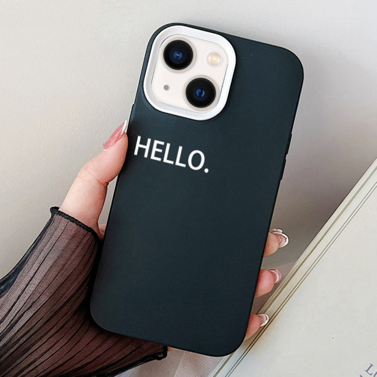 HELLO Word PC Hybrid TPU Phone Case, For iPhone 13 Pro Max, For iPhone 13 Pro, For iPhone 13