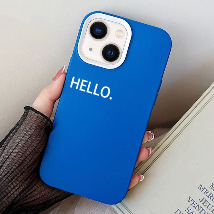 HELLO Word PC Hybrid TPU Phone Case, For iPhone 13 Pro Max, For iPhone 13 Pro, For iPhone 13