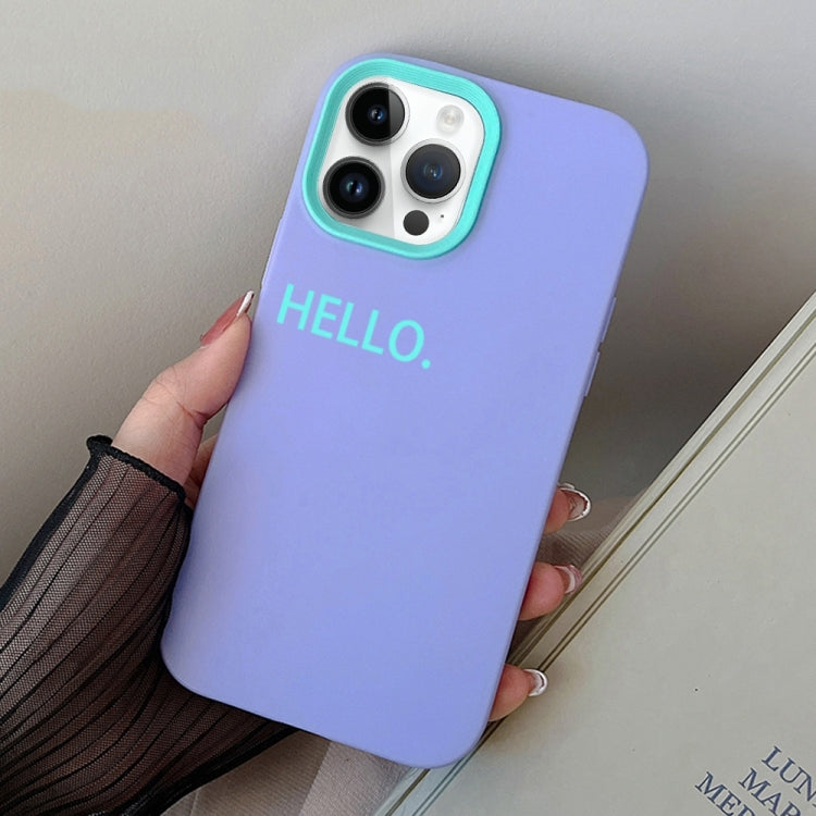 HELLO Word PC Hybrid TPU Phone Case, For iPhone 13 mini, For iPhone 12 / 12 Pro, For iPhone 12 Pro Max