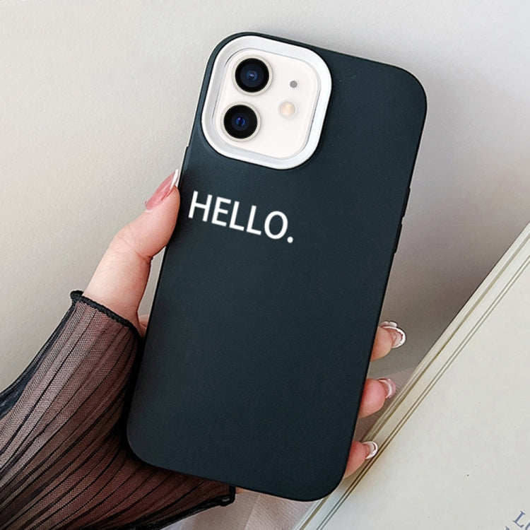 HELLO Word PC Hybrid TPU Phone Case, For iPhone 12 mini, For iPhone 11 Pro Max, For iPhone 11