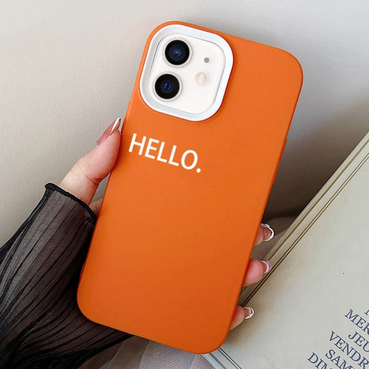 HELLO Word PC Hybrid TPU Phone Case, For iPhone 12 mini, For iPhone 11 Pro Max, For iPhone 11