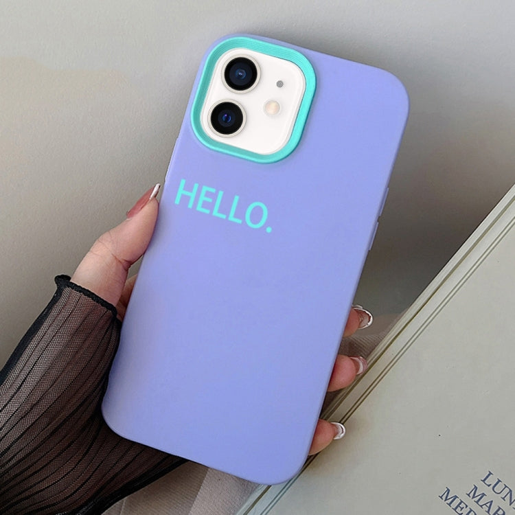 HELLO Word PC Hybrid TPU Phone Case, For iPhone 12 mini, For iPhone 11 Pro Max, For iPhone 11