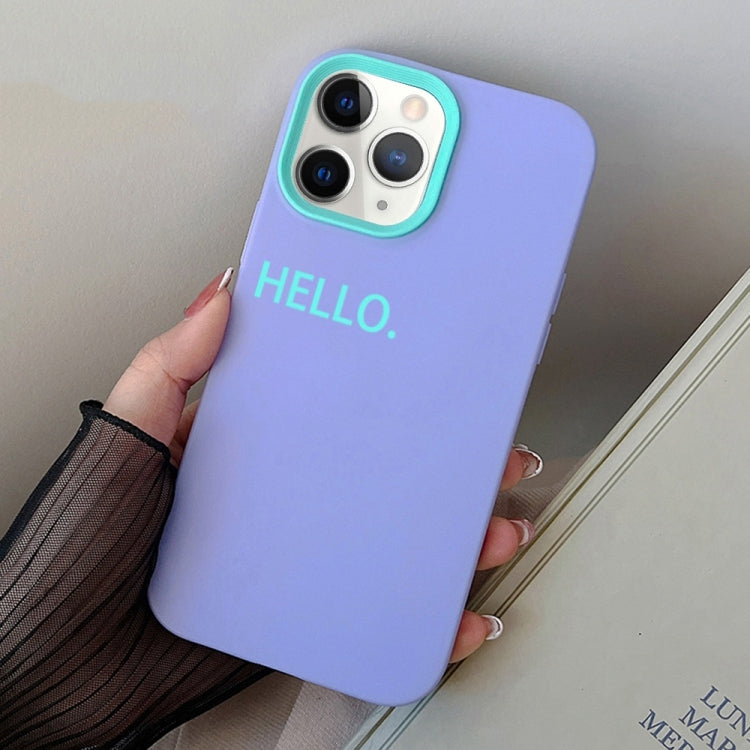 HELLO Word PC Hybrid TPU Phone Case, For iPhone 12 mini, For iPhone 11 Pro Max, For iPhone 11