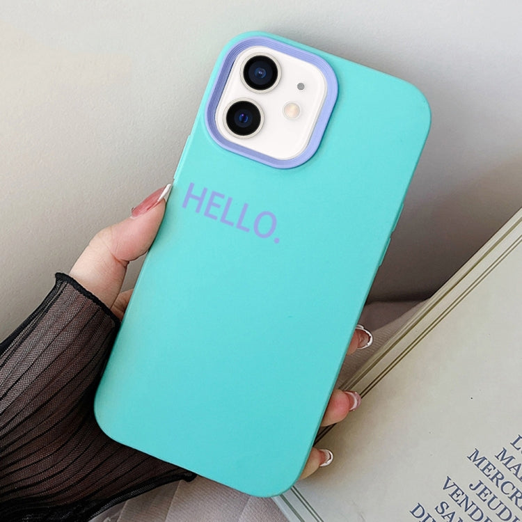 HELLO Word PC Hybrid TPU Phone Case, For iPhone 12 mini, For iPhone 11 Pro Max, For iPhone 11