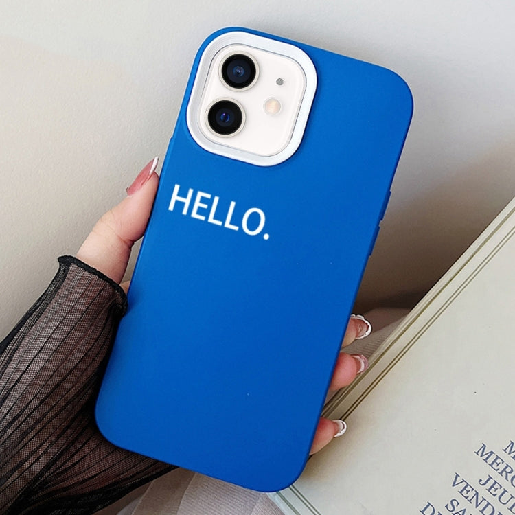 HELLO Word PC Hybrid TPU Phone Case, For iPhone 12 mini, For iPhone 11 Pro Max, For iPhone 11