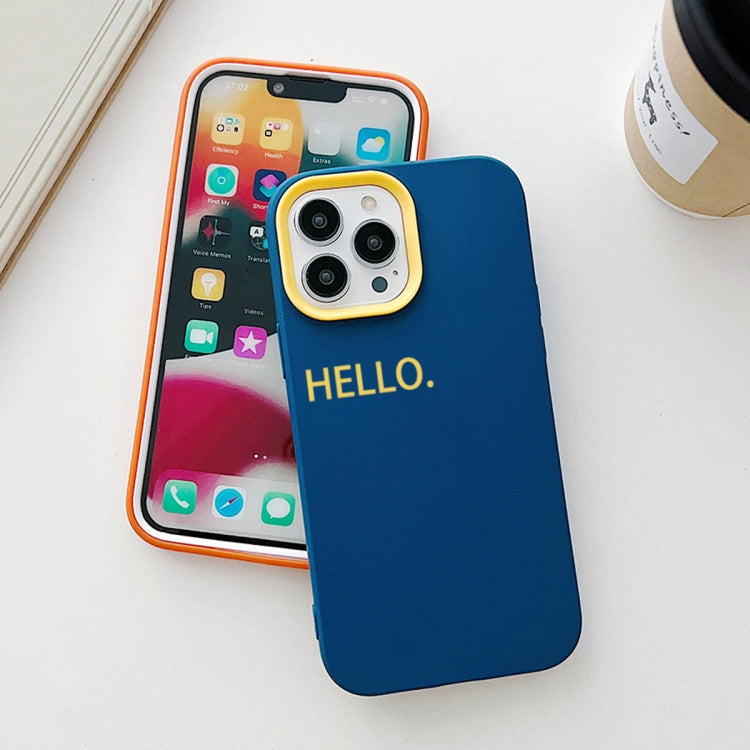 HELLO Word PC Hybrid TPU Phone Case, For iPhone 13 mini, For iPhone 12 / 12 Pro, For iPhone 12 Pro Max
