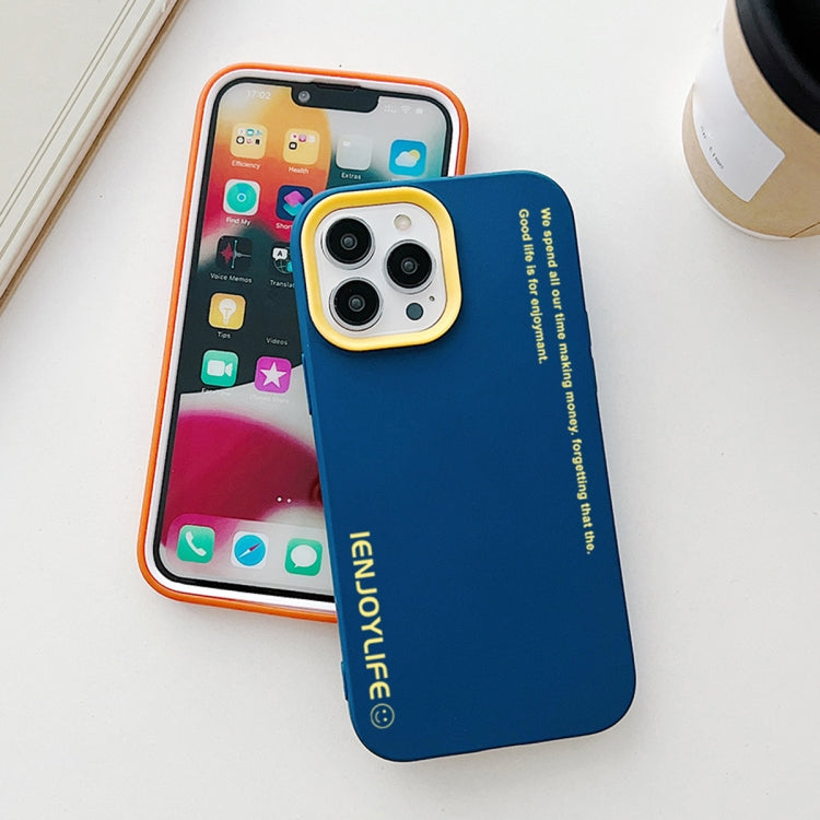 Simple Words PC Hybrid TPU Phone Case, For iPhone 14 Pro Max, For iPhone 13 Pro Max